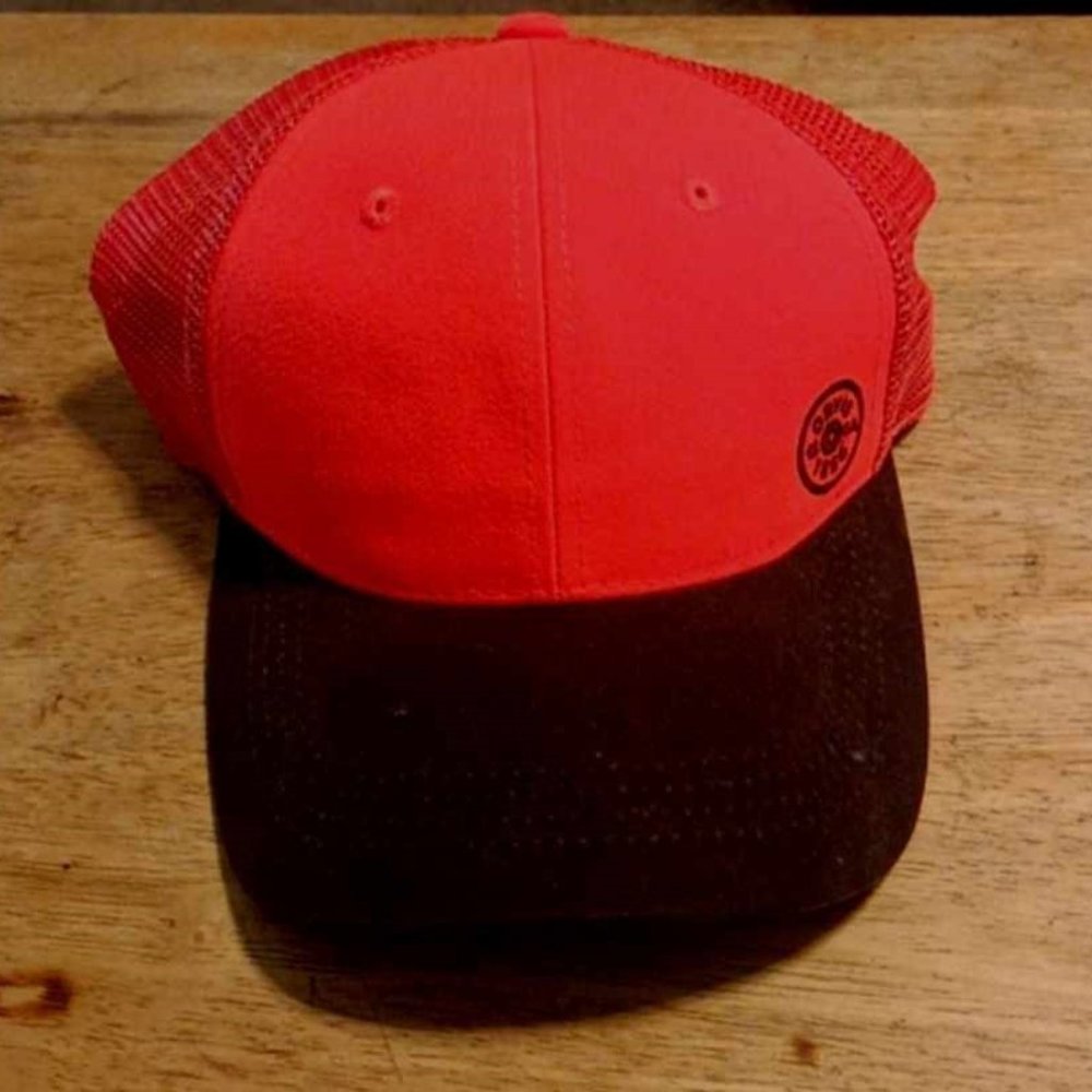 Bright Orange Orvis Hat
